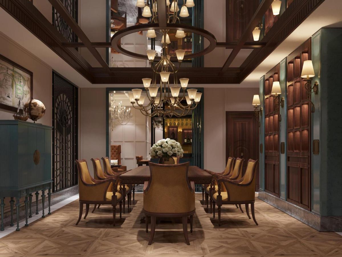 Grand Hotel Du Lac 하노이 외부 사진 3D interior visualization of a dining room
