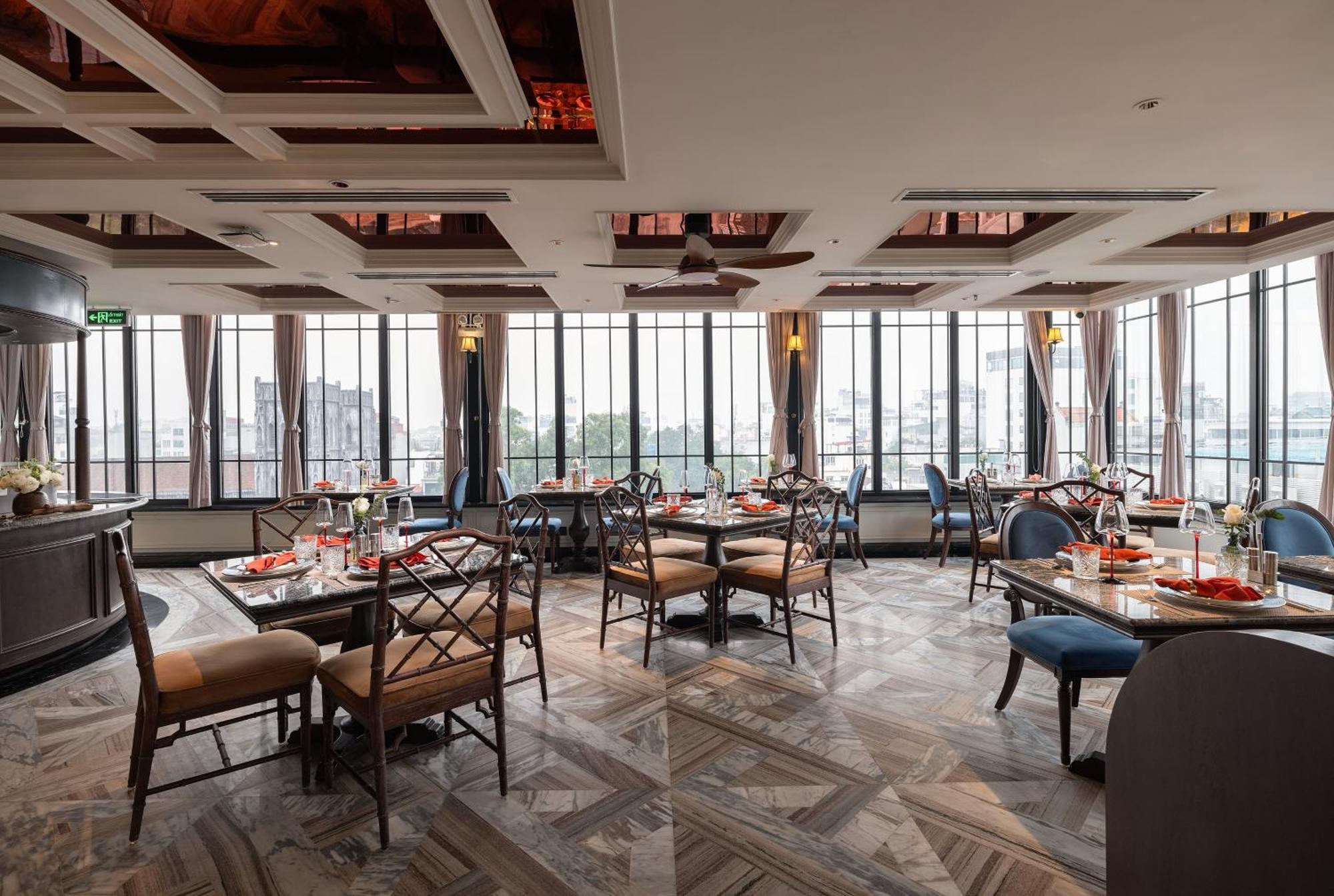 Grand Hotel Du Lac 하노이 외부 사진 The restaurant