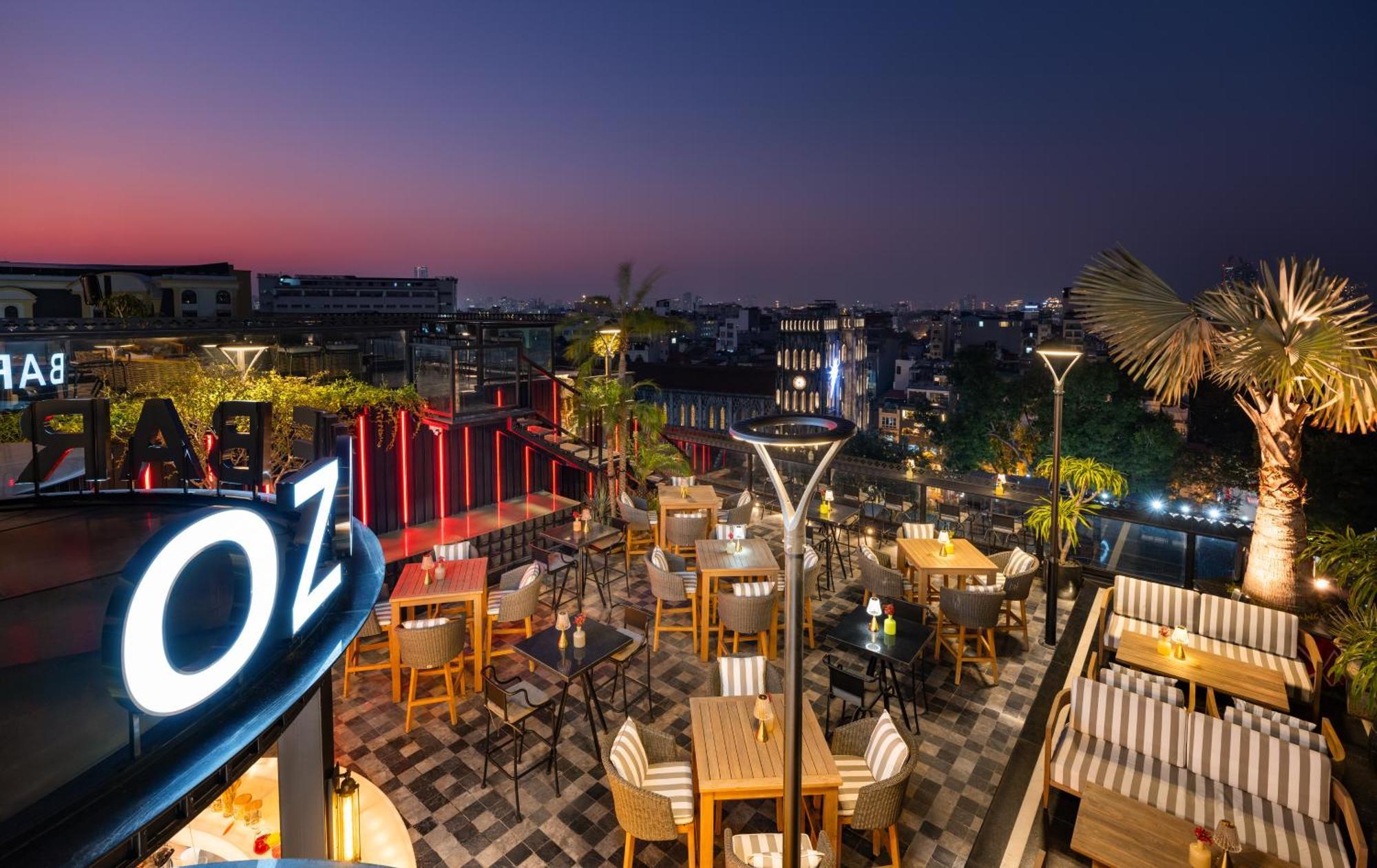 Grand Hotel Du Lac 하노이 외부 사진 Sky Lounge