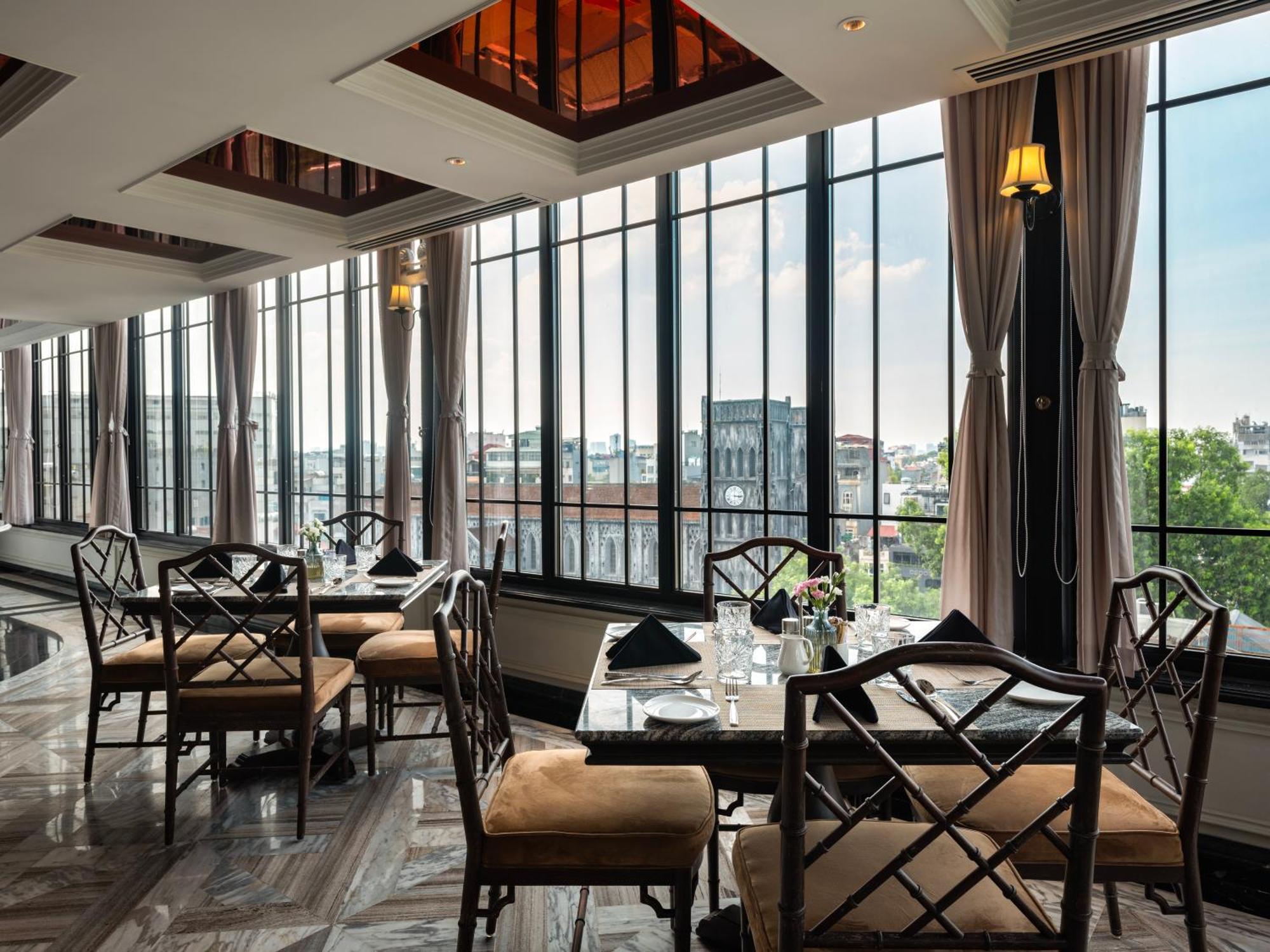 Grand Hotel Du Lac 하노이 외부 사진 The restaurant
