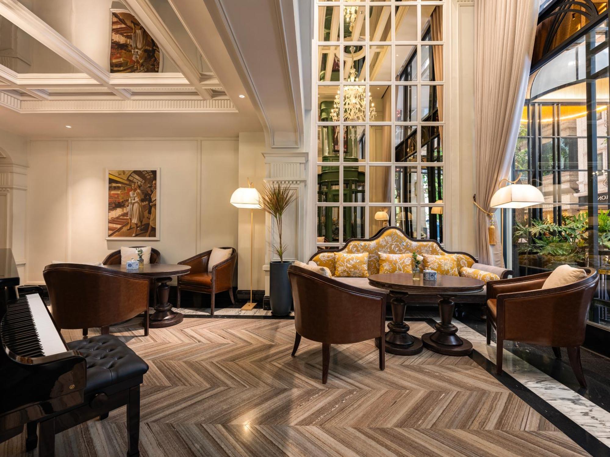 Grand Hotel Du Lac 하노이 외부 사진 The lobby of the hotel